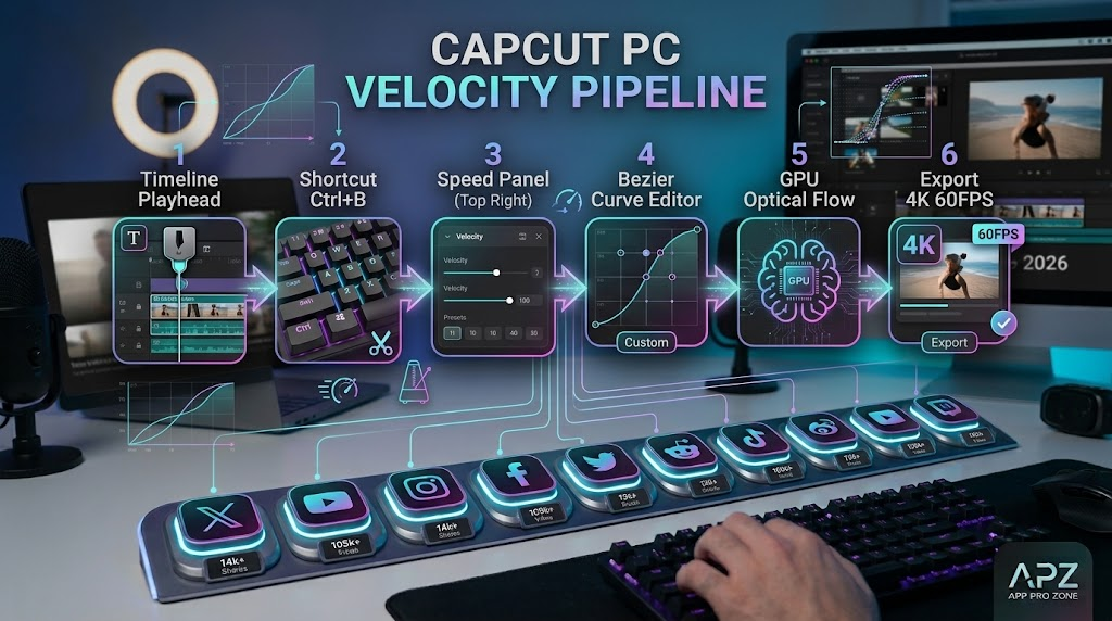capcut velocity edit